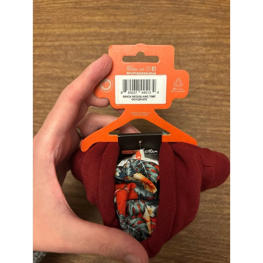 Puffin Drinkwear 12 Oz Insulated Can‎ Hoodie Koozy